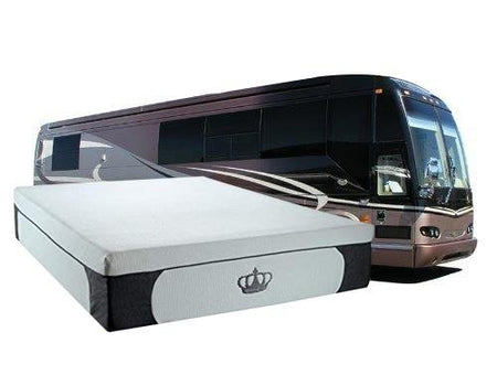 14.5-Inch CoolBreeze Plush GEL Memory Foam Mattress Front View | DynastyMattress