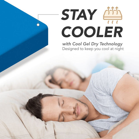 CoolBreeze 12-Inch Gel Memory Foam Mattress | DynastyMattress