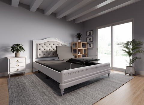 Two adjustable mattresses side by side