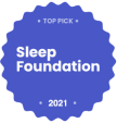 top pick - sleep foundation 2021